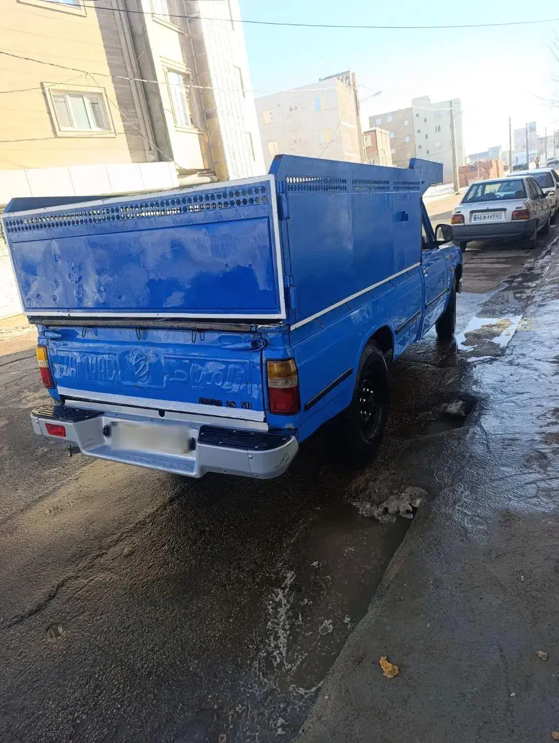 نیسان دیزلی مدل 91 درحد خشک|خودرو سواری و وانت|اردبیل, |دیوار