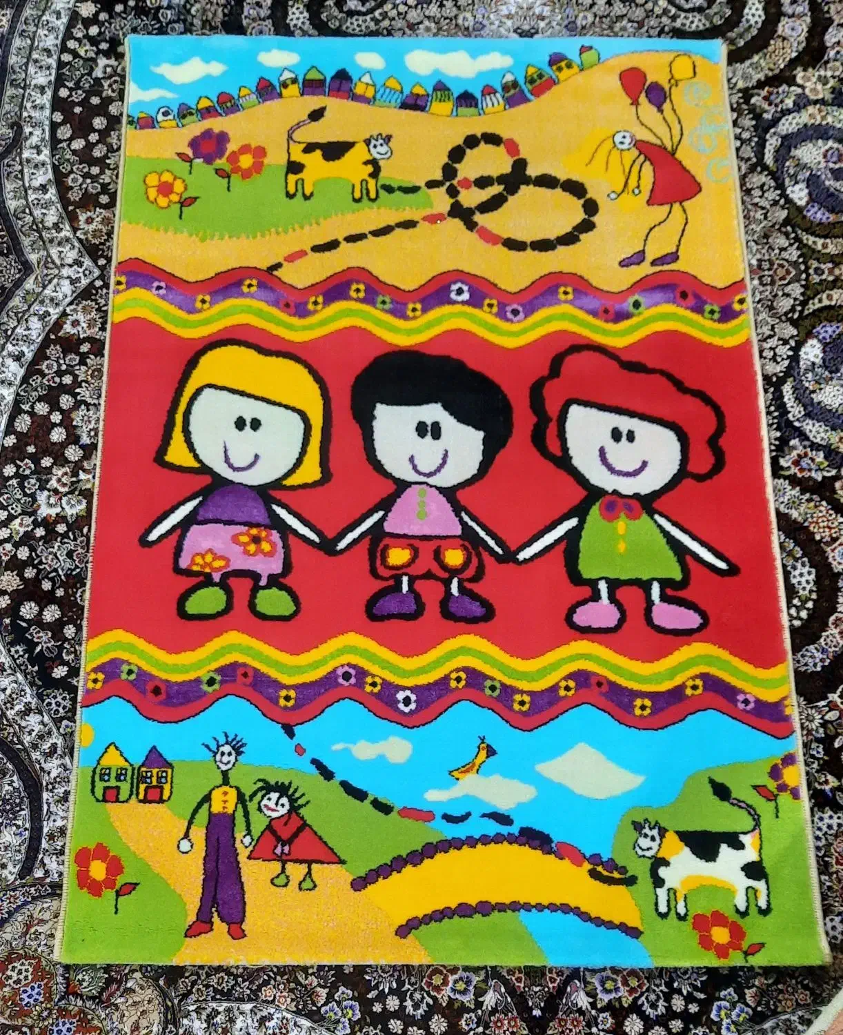 فرش کودک جذاب|فرش|کرج, حصارک پایین|دیوار