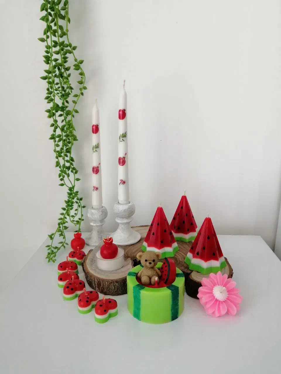 شمع های یلدایی|صنایع دستی و سایر لوازم تزئینی|جهرم, |دیوار