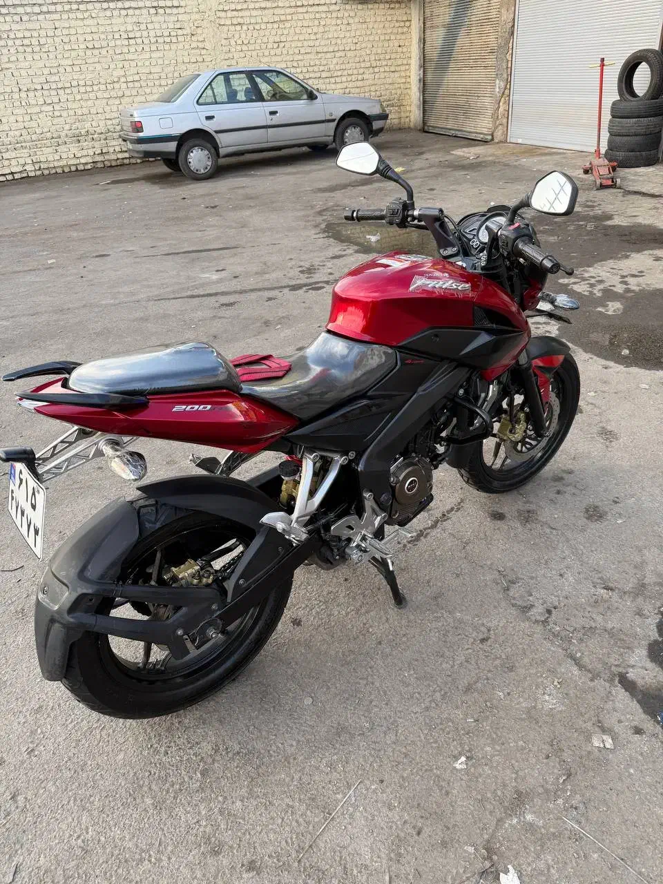 ns200|موتورسیکلت|قم, سید معصوم|دیوار