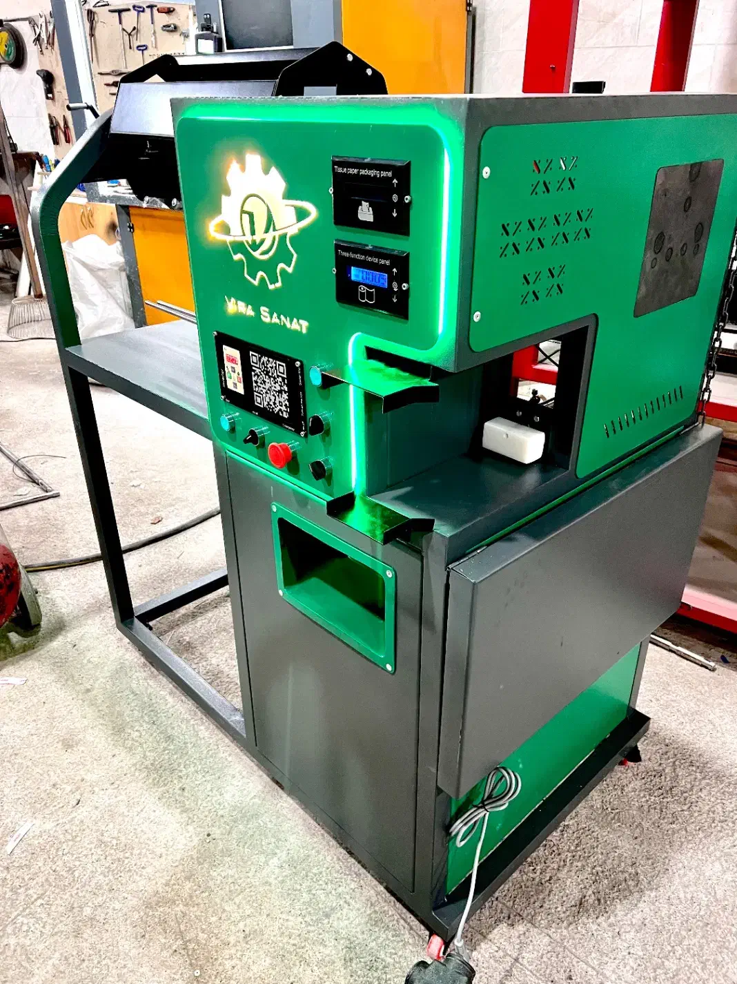 همه کاره دستمال کاغذی سفره زباله فریزر مدل XJ11|ماشین‌آلات صنعتی|مشهد, شهید بصیر|دیوار