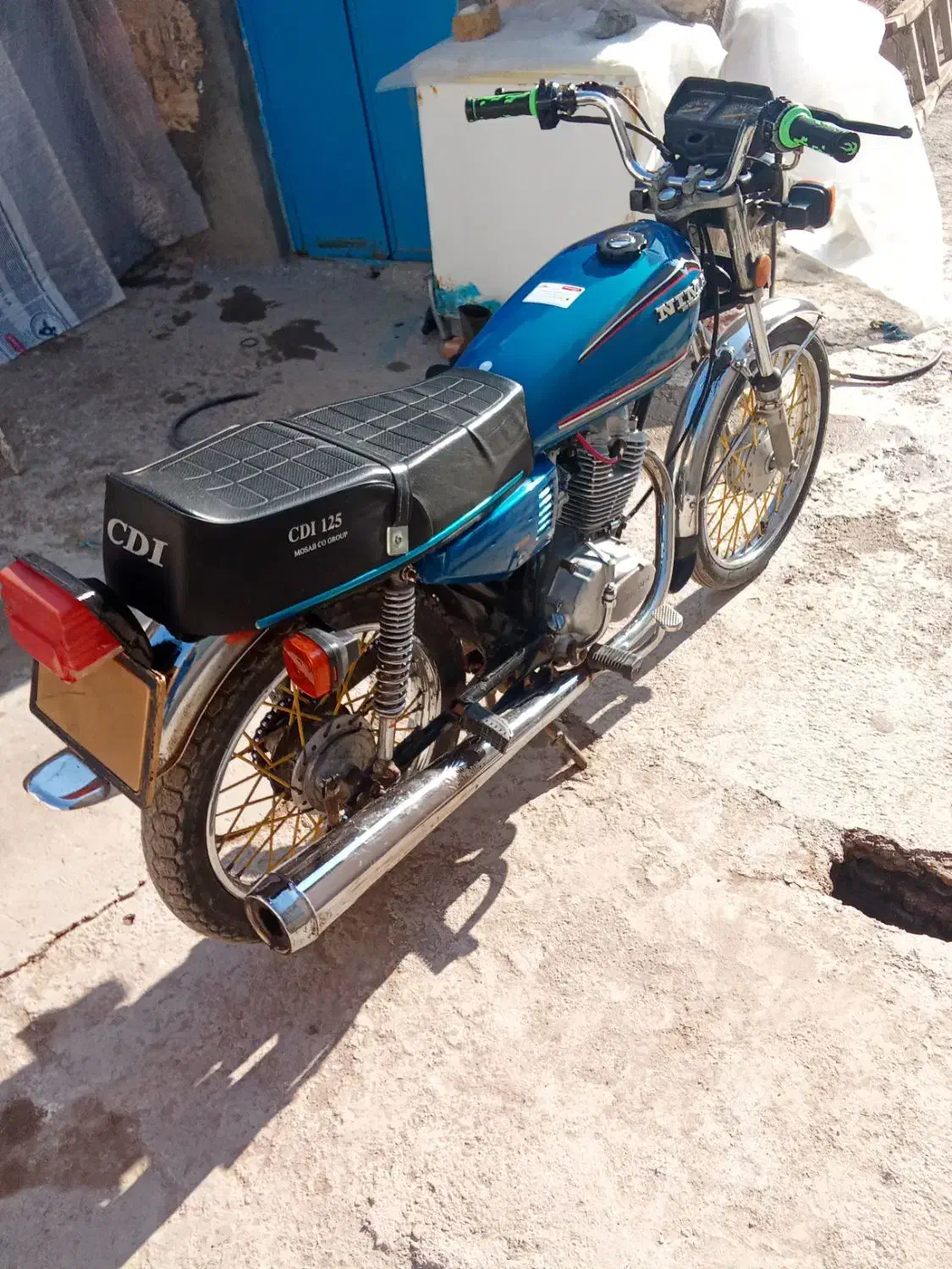 موتور150|موتورسیکلت|میانه, |دیوار