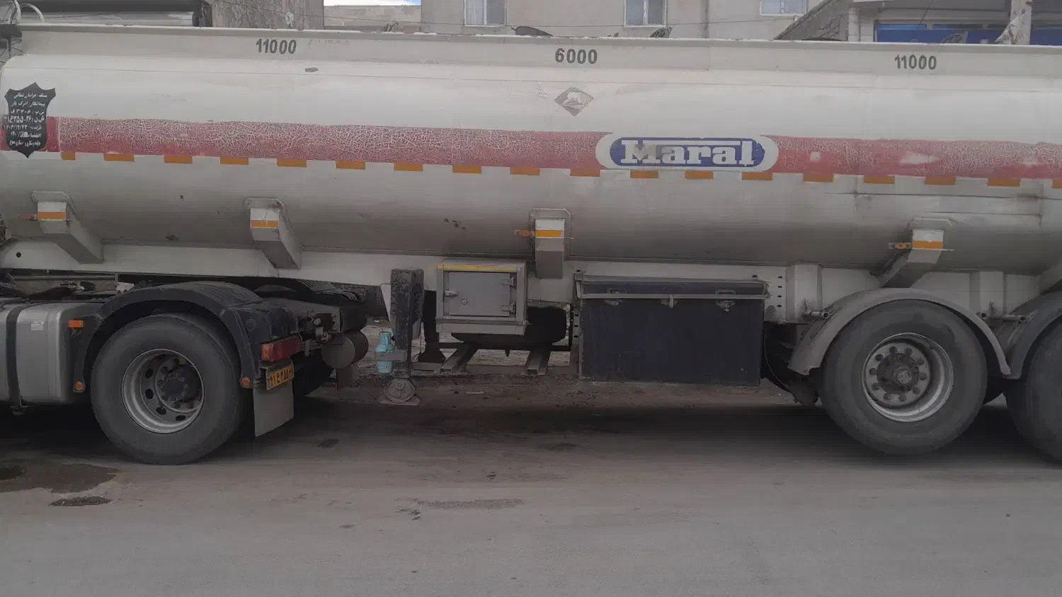 تاککر سوخت ۳محور مارال۹۳|خودرو سنگین|اسفراین, |دیوار