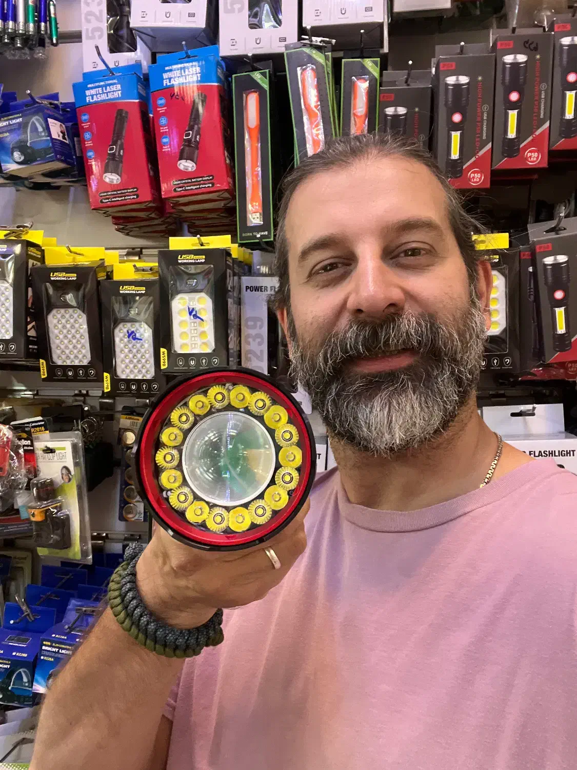 چراغ قوه شارژی کیلومتری led۱۸ zingaro w536|کوهنوردی و کمپینگ|تهران, لاله زار|دیوار