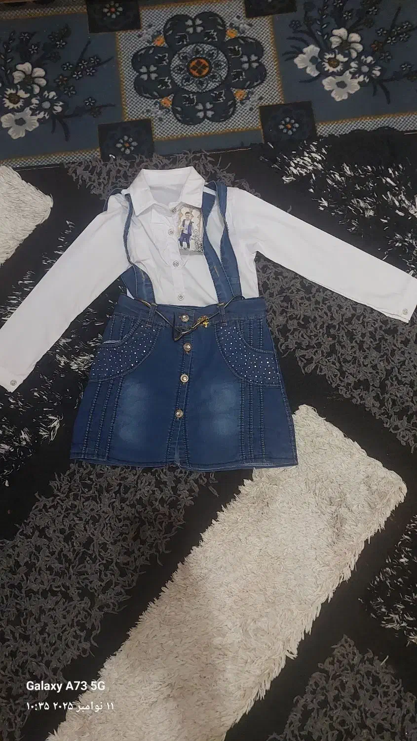 لباس دخترانه نونو ۴۵۰تومن|کفش و لباس بچه|قم, نیروگاه|دیوار