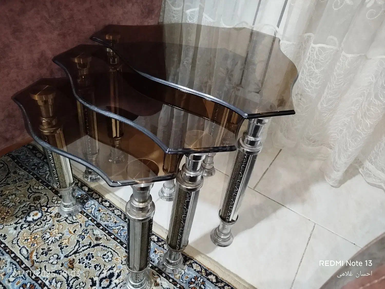 میز عسلی با میز وسط|مبلمان خانگی و میز عسلی|پیشوا, |دیوار