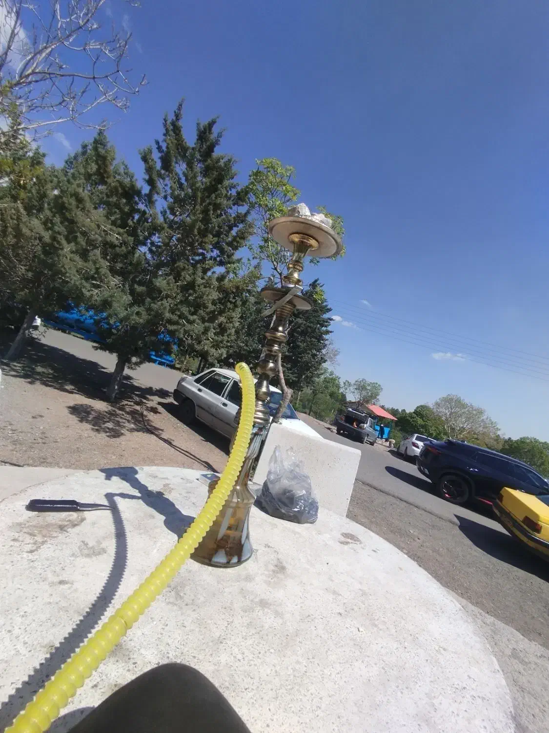 قیلون مسی|کلکسیون اشیاء عتیقه|قزوین, |دیوار