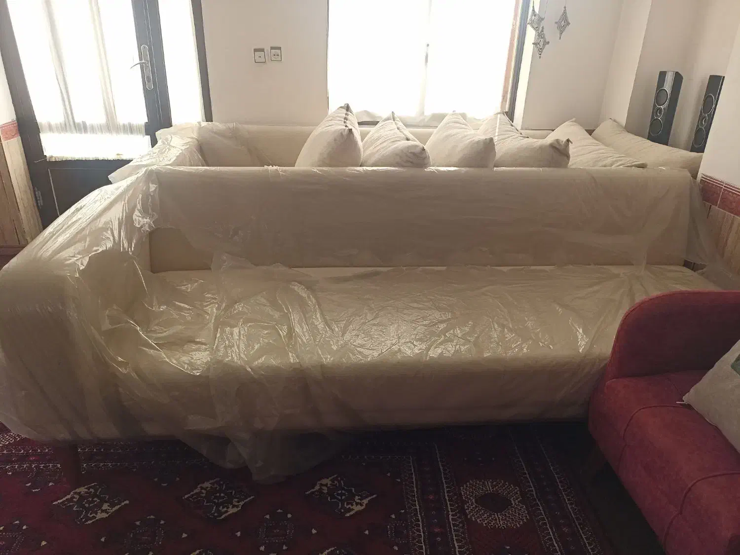 مبل دوعدچهارنفره|مبلمان خانگی و میز عسلی|سیمین شهر, |دیوار