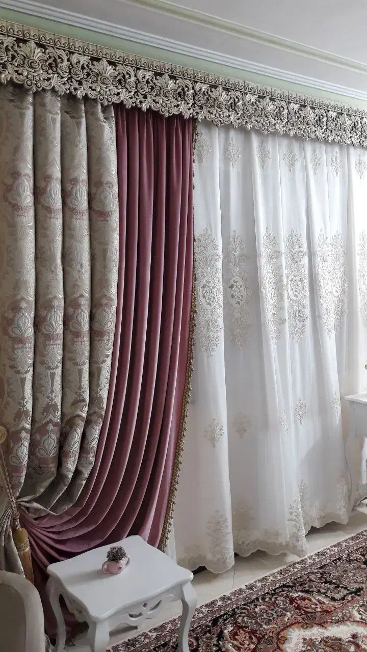 پرده پذیرایی|پرده، رانر، رومیزی|رباطکریم, رباطکریم|دیوار