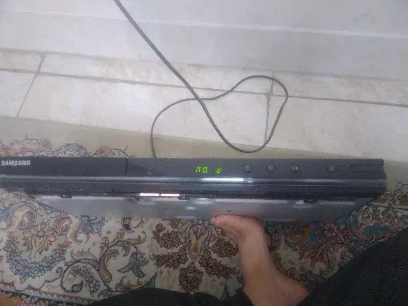 دستگاه سی دی سامسونگ فلش خور و سی دی با همراه فیش|سیستم صوتی خانگی|خاوران, |دیوار