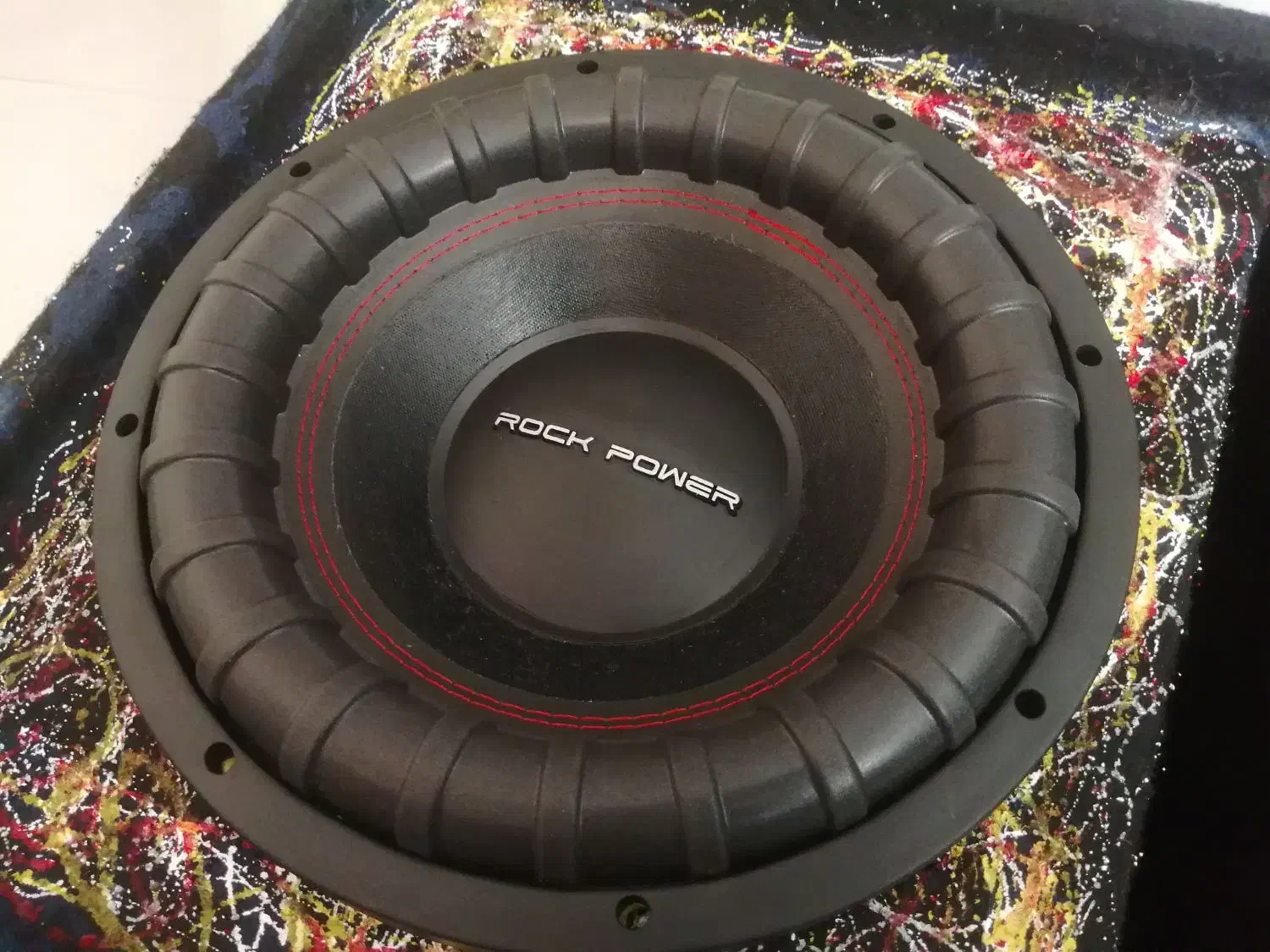 ساب ووفر  12اینچ راک پاور استوک اروپا|قطعات یدکی و لوازم جانبی|شاهین‌شهر, فدک|دیوار