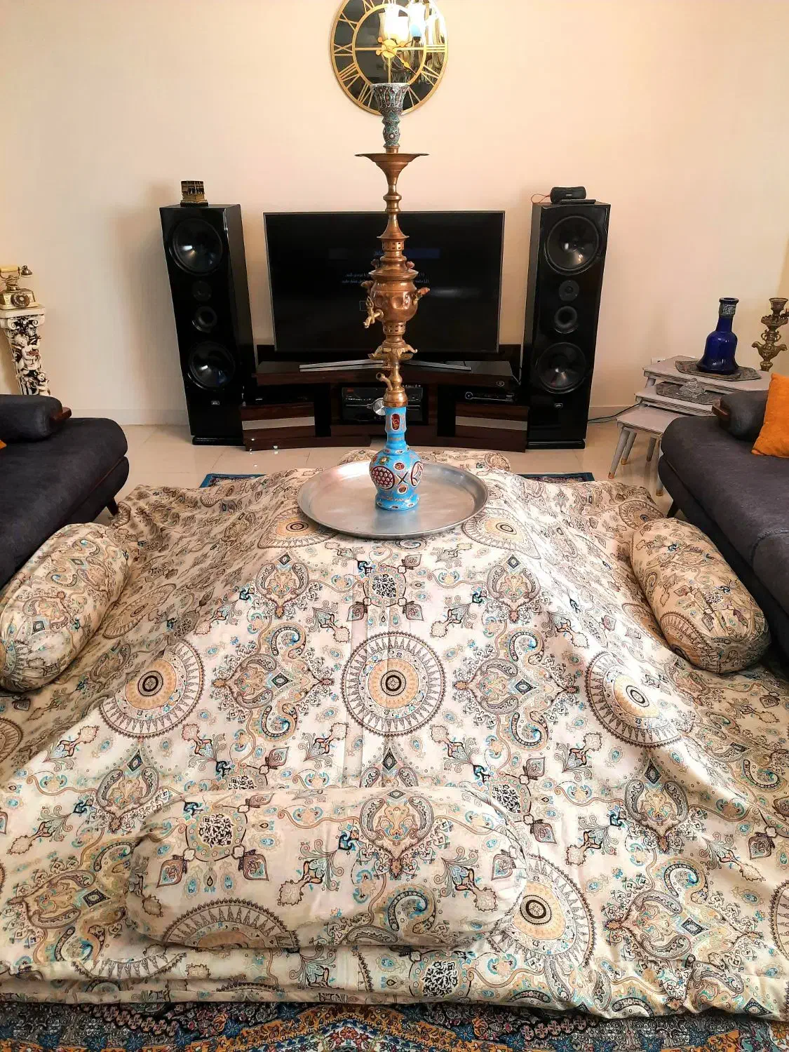 ست کامل کورسی کرسی نو|رختخواب، بالش، پتو|پردیس, فاز ۸|دیوار