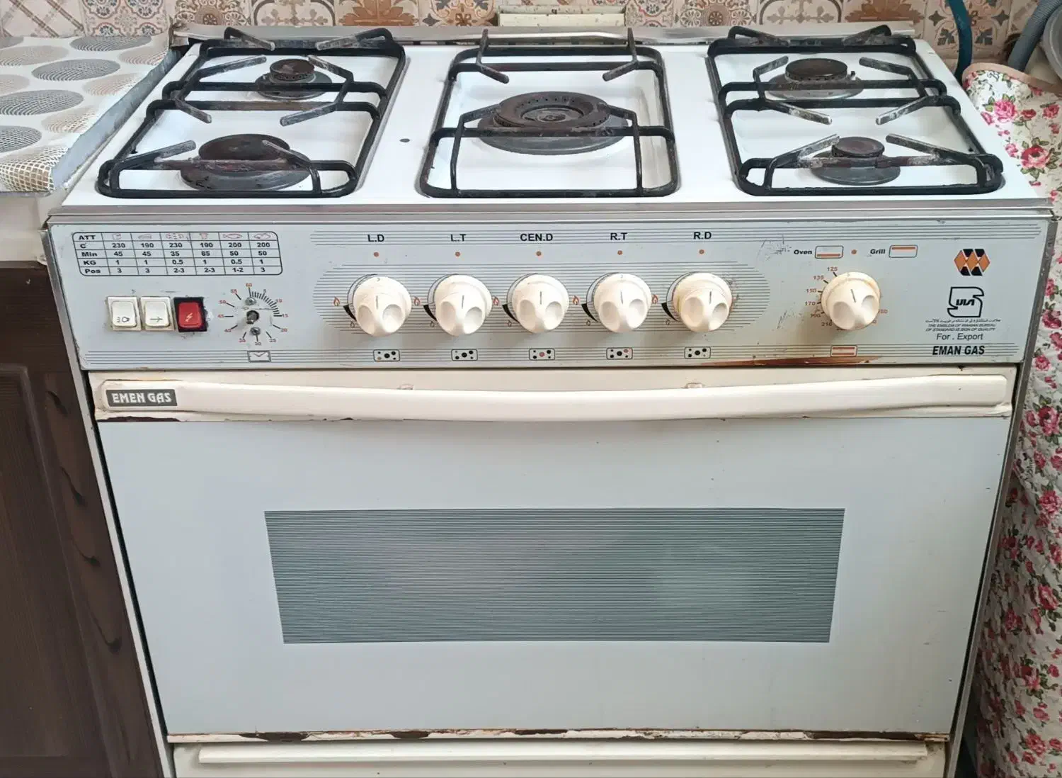 اجاق گاز|اجاق گاز و لوازم برقی پخت‌وپز|شیراز, شریف‌آباد|دیوار