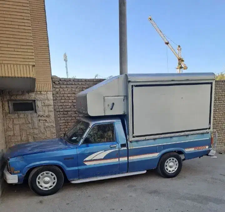 باربند مسقف مزدا وانت تمام فلز تمیز|قطعات یدکی و لوازم جانبی|اصفهان, دهنو|دیوار