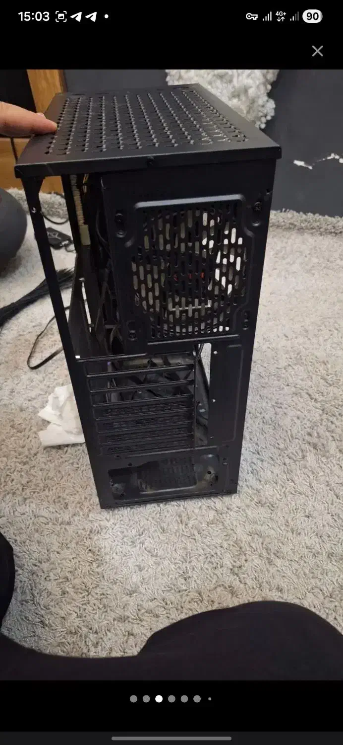 کیس گیمینگ و فن خنند کننده پردازنده|قطعات و لوازم جانبی رایانه|رشت, سعدی (تختی)|دیوار