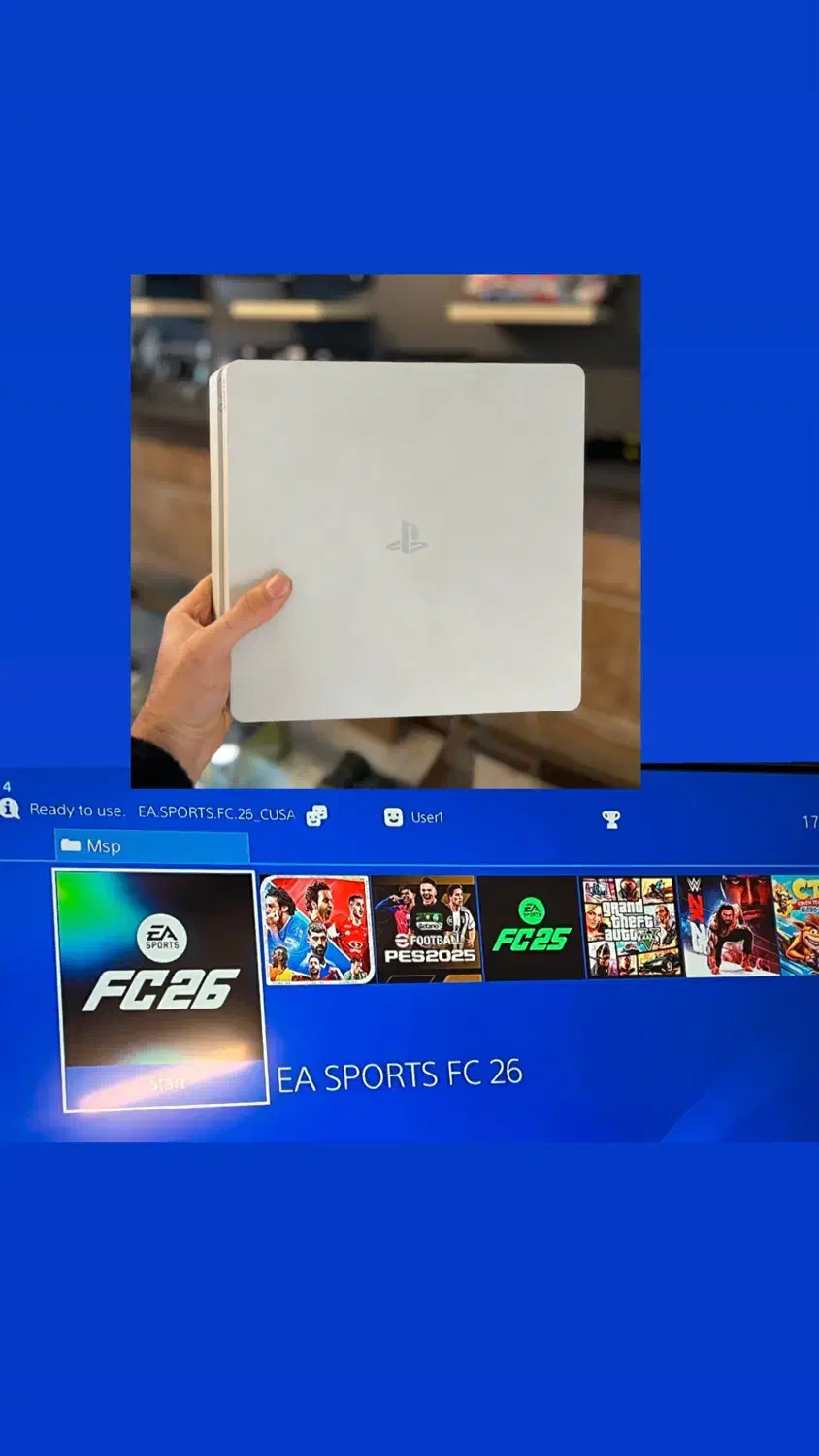 پلی ps4 اسلیم کپی خور ۱ ترا فول بازی با گارانتی|کنسول، بازی ویدئویی و آنلاین|آمل, |دیوار