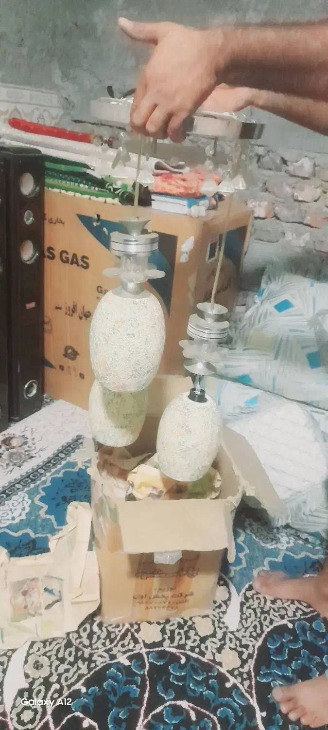 سلام لوستر رم وفلش خور|لوستر و چراغ آویز|زاهدان, |دیوار