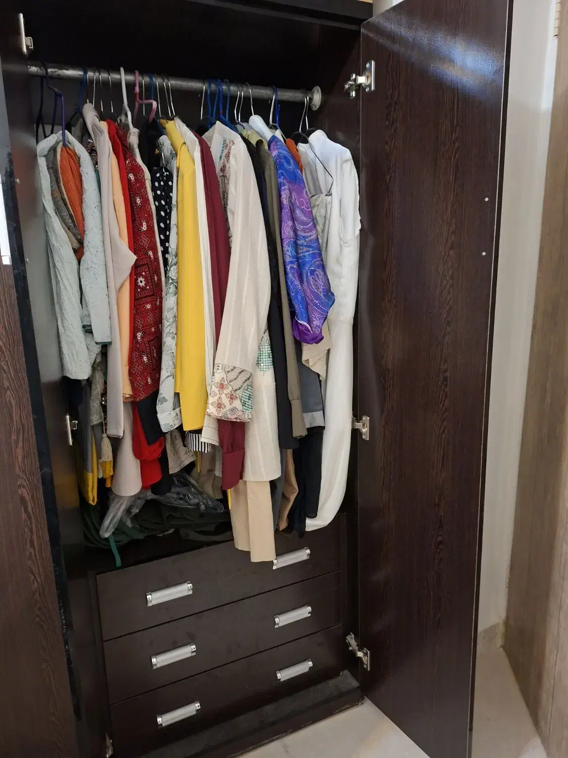 کمد لباس|جاکفشی، کمد، دراور|پرند, فاز ۳|دیوار