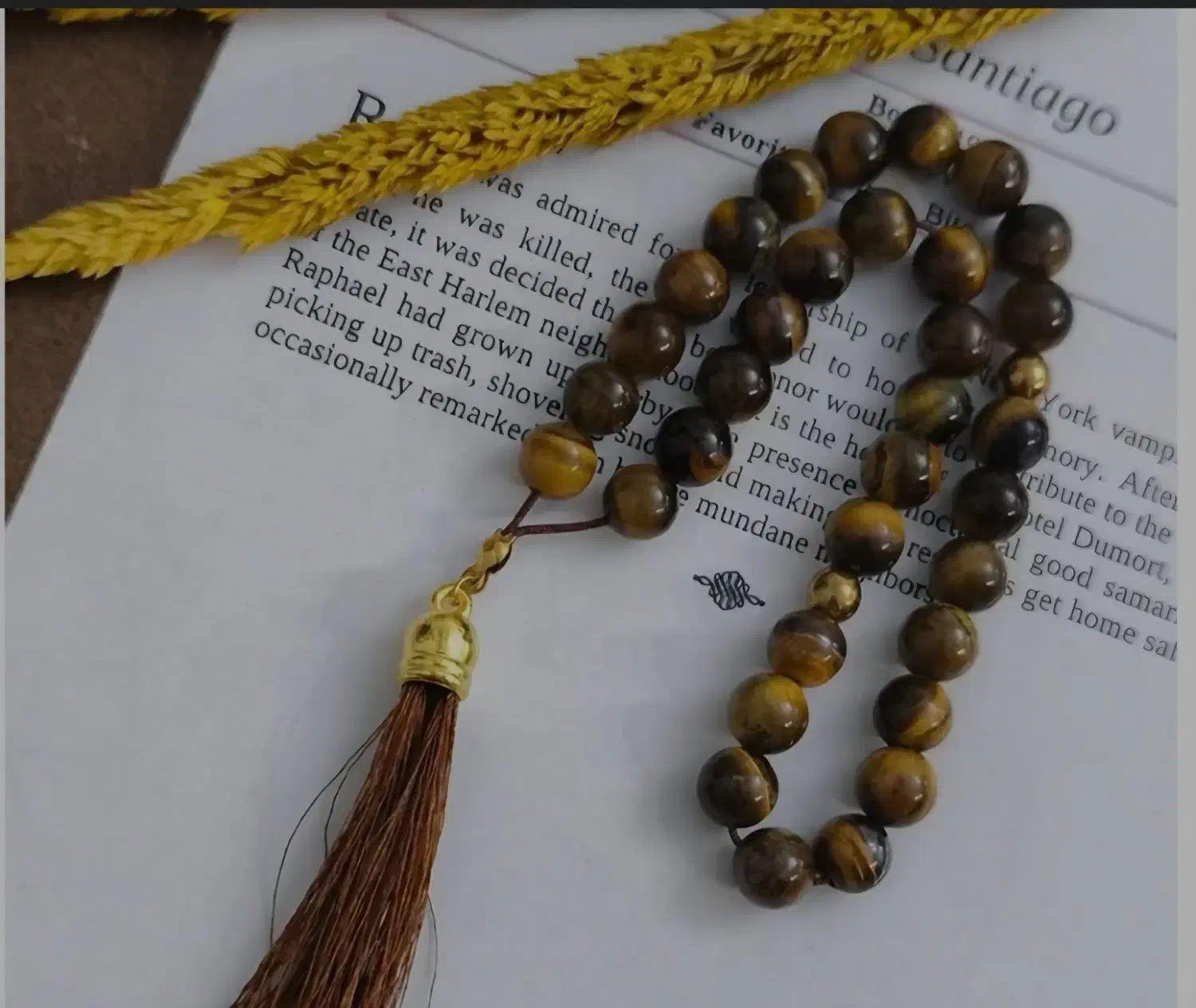 تسبیح حدید و چشم ببر|جواهرات|بندر ماهشهر, |دیوار