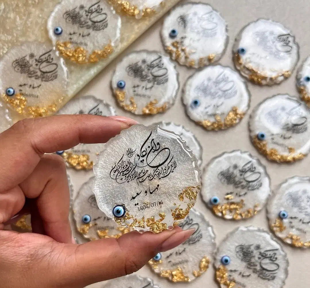 گیفت عقد وعروسی و استنداثرانگشت|زیورآلات و اکسسوری|آستانه اشرفیه, |دیوار