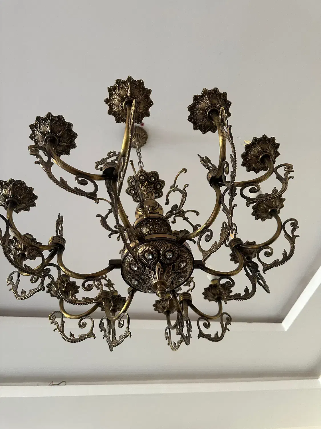 فروش لوستر برنجی|لوستر و چراغ آویز|مشهد, هنرستان|دیوار