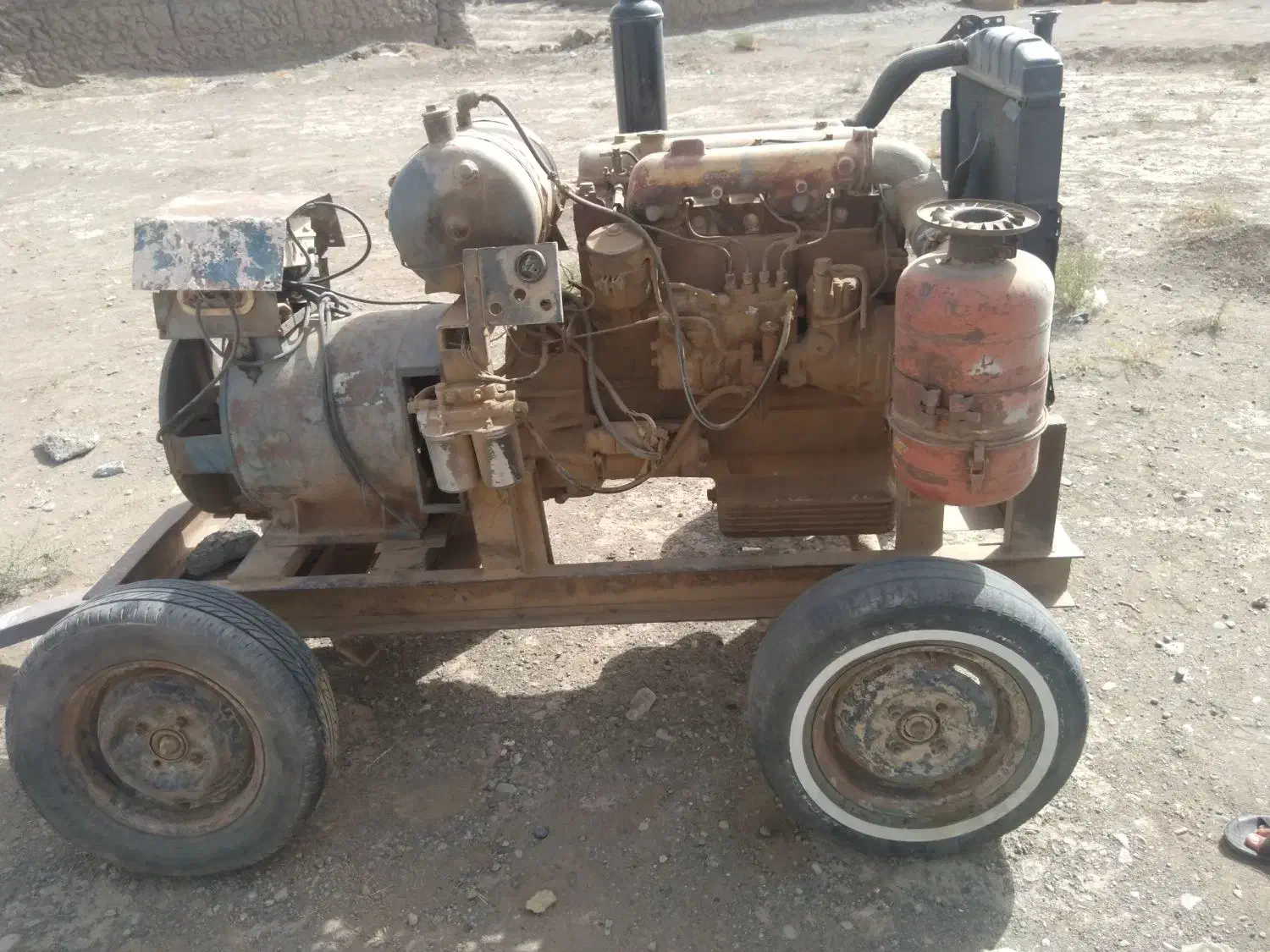 موتور برق دیزلی|مصالح و تجهیزات ساختمان|سبزوار, قصبه غربی|دیوار