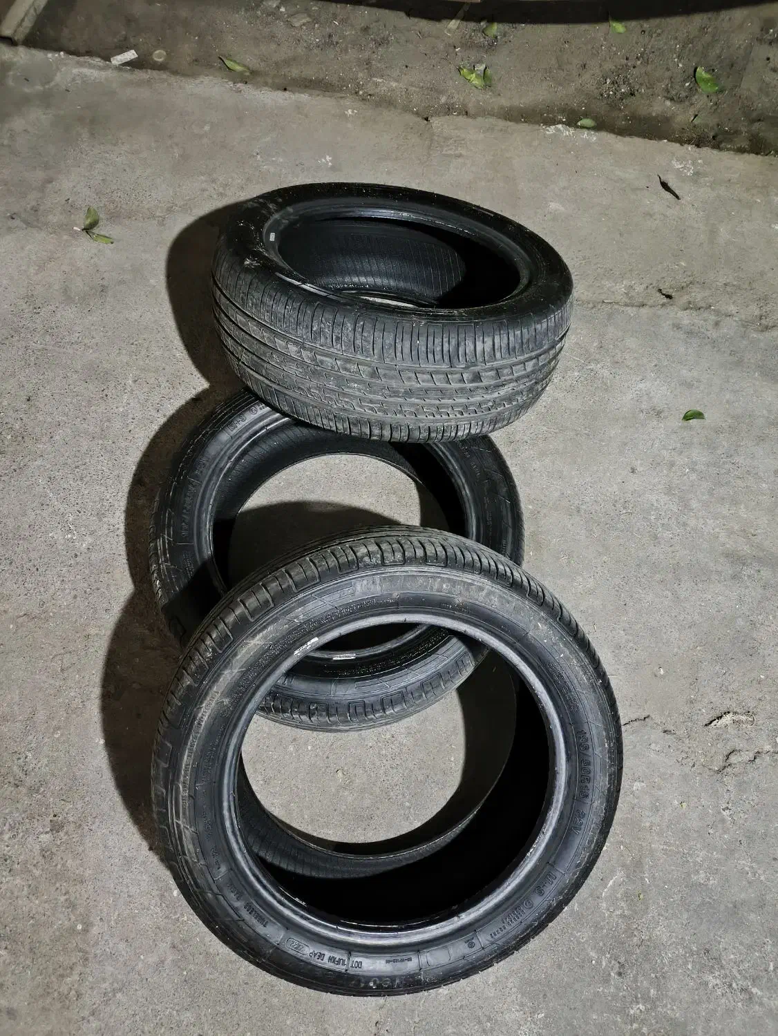 ۳ حلقه لاستیک فاق کوتاه|قطعات یدکی و لوازم جانبی|خرمآباد (تنکابن), |دیوار