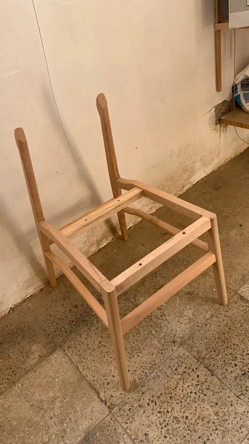 تعداد ۲۱ عدد کلاف صندلی راش سوپر گرجی|میز و صندلی غذاخوری|اسلامشهر, ده عباس|دیوار