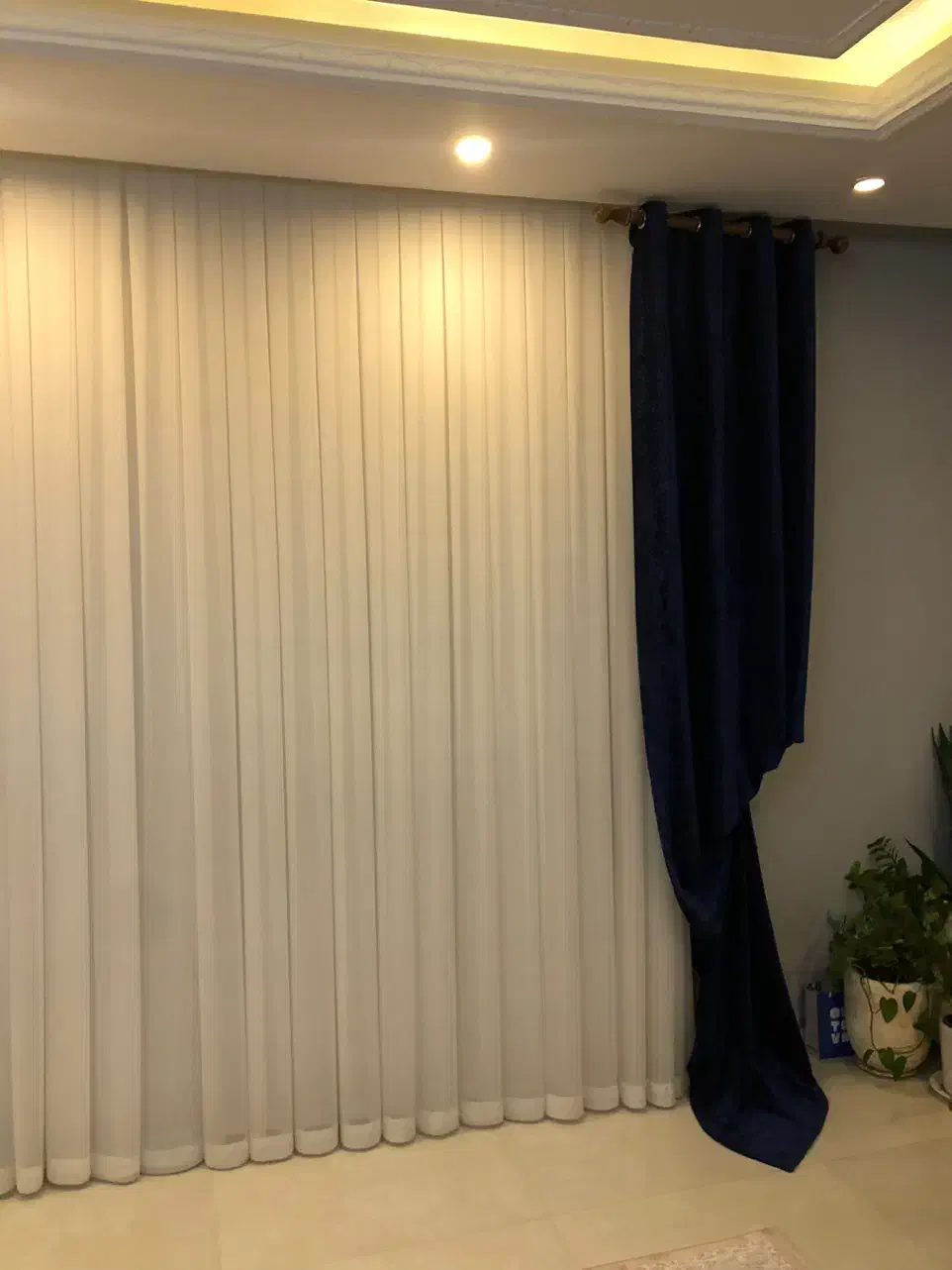 پرده کرکره ای پرده پذیرایی بادستک پرده اتاق و تراس|پرده، رانر، رومیزی|مشهد, امامیه (شهرک غرب)|دیوار