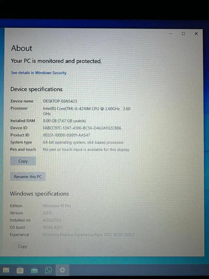 hp pro book 4210m|رایانه همراه|تهران, نازیآباد|دیوار