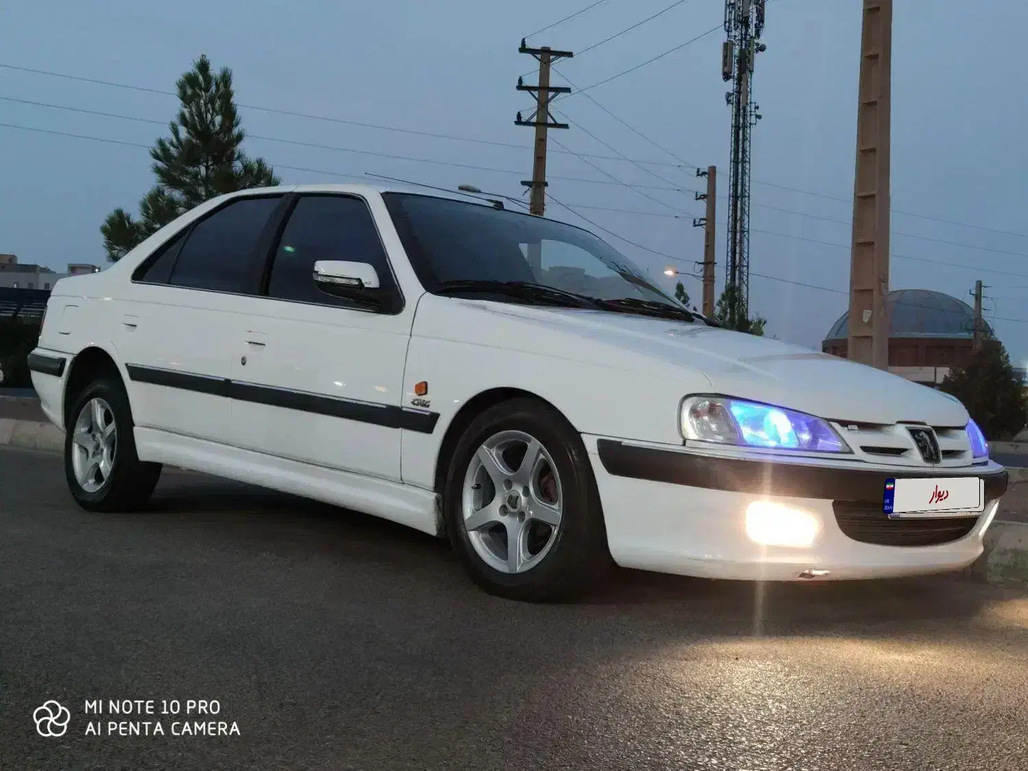 پژو پارس دوگانه مدل 93|خودرو سواری و وانت|پرند, فاز ۳|دیوار