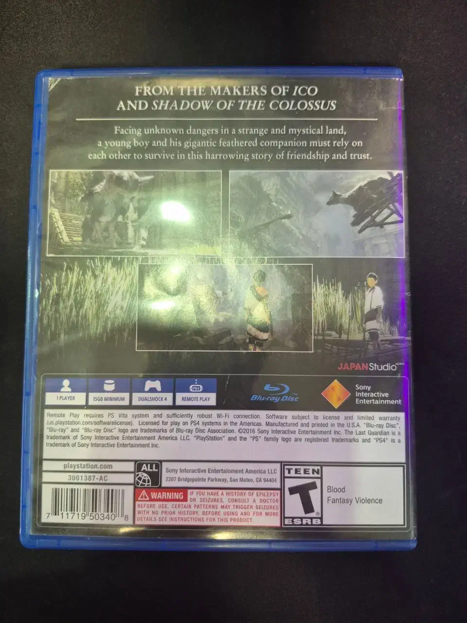 بازی PS4 The Last Guardian|کنسول، بازی ویدئویی و آنلاین|تهران, شهران شمالی|دیوار
