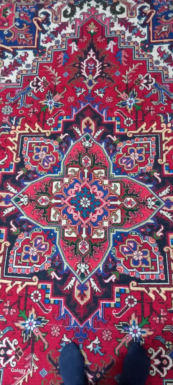 یک عدد فرش 6متری|فرش|خواجه, |دیوار