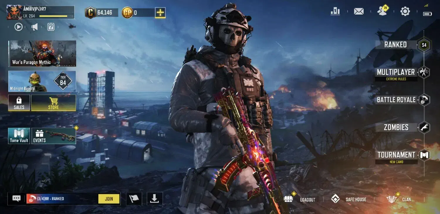 اکانت کالاف موبایل قیمت مناسب|کنسول، بازی ویدئویی و آنلاین|بهارستان, |دیوار