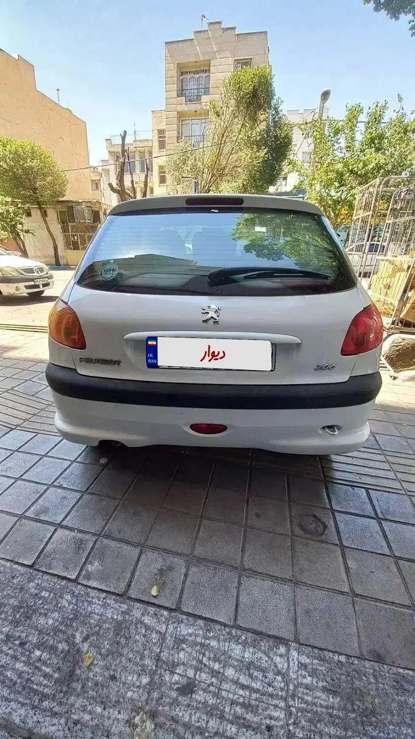 ۲۰۶ تیپ۵ مدل۹۶|خودرو سواری و وانت|تهران, تهران‌نو|دیوار