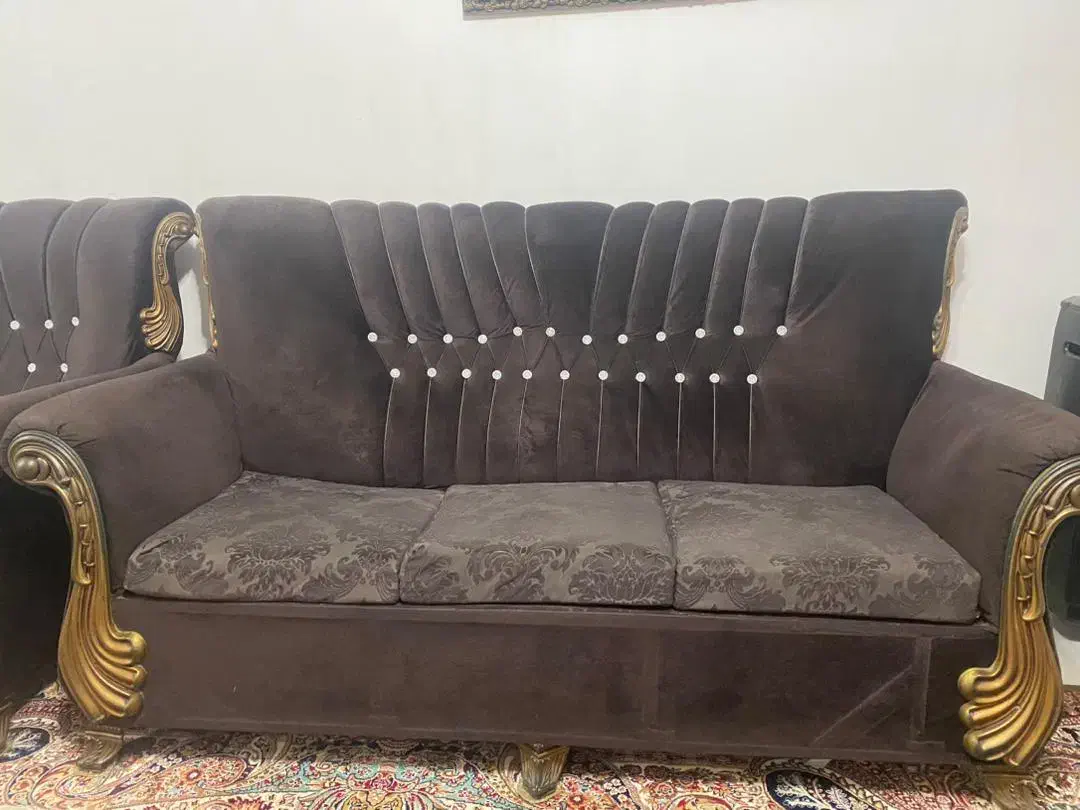 مبل ۷ نفره|مبلمان خانگی و میز عسلی|خمام, |دیوار