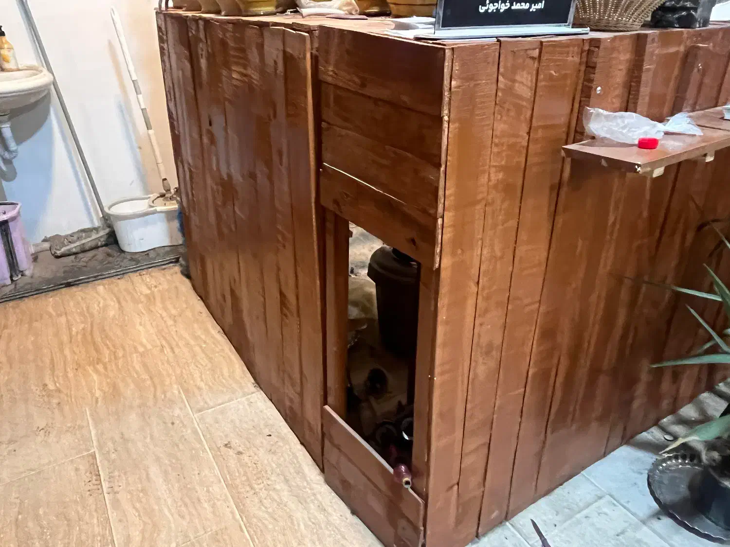 اوپن چوبی|صندلی و نیمکت|سیرجان, |دیوار