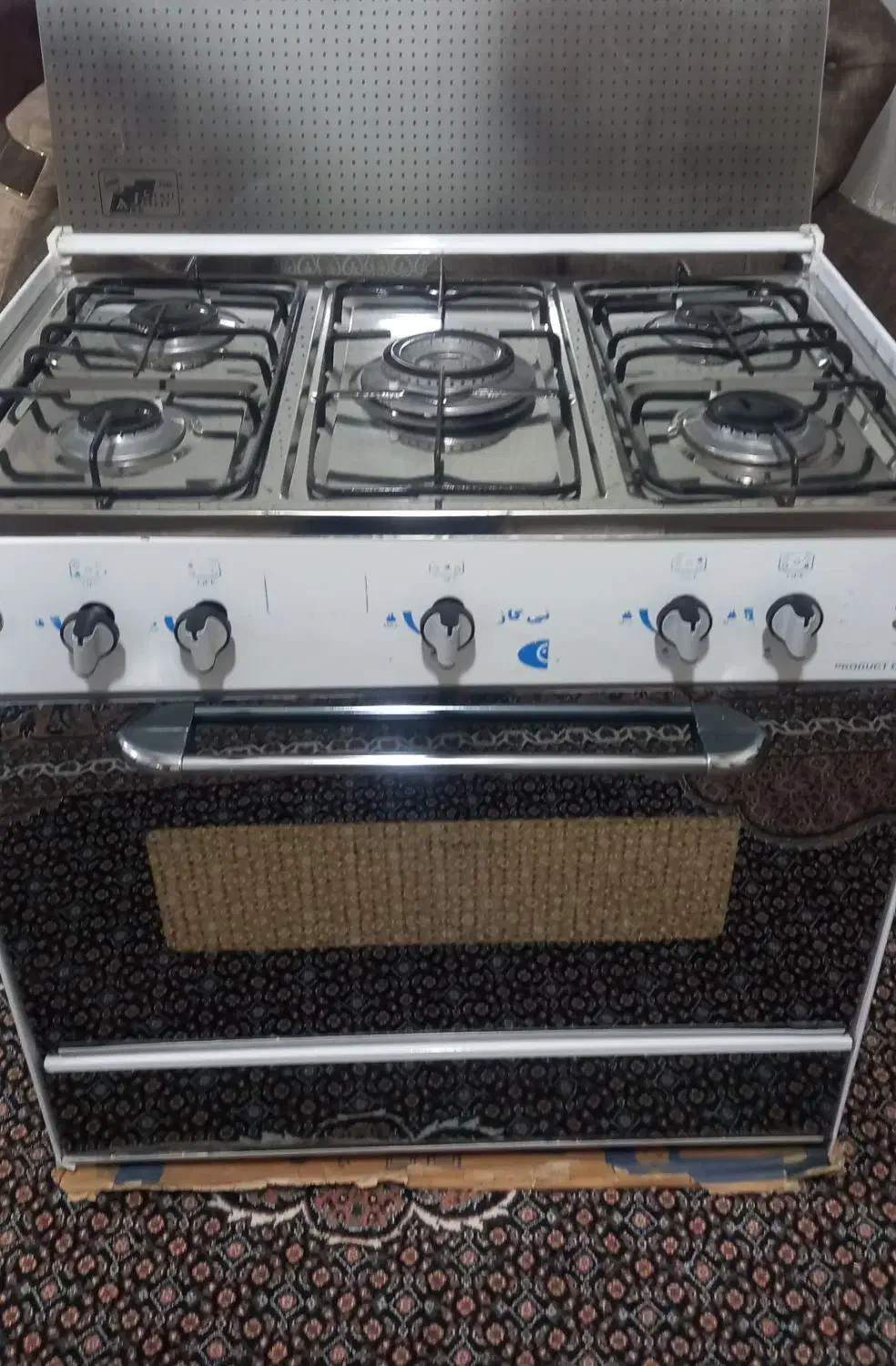 اجاق‌گاز طرح فر صحفه استیل درحدنو|اجاق گاز و لوازم برقی پخت‌وپز|اردبیل, |دیوار