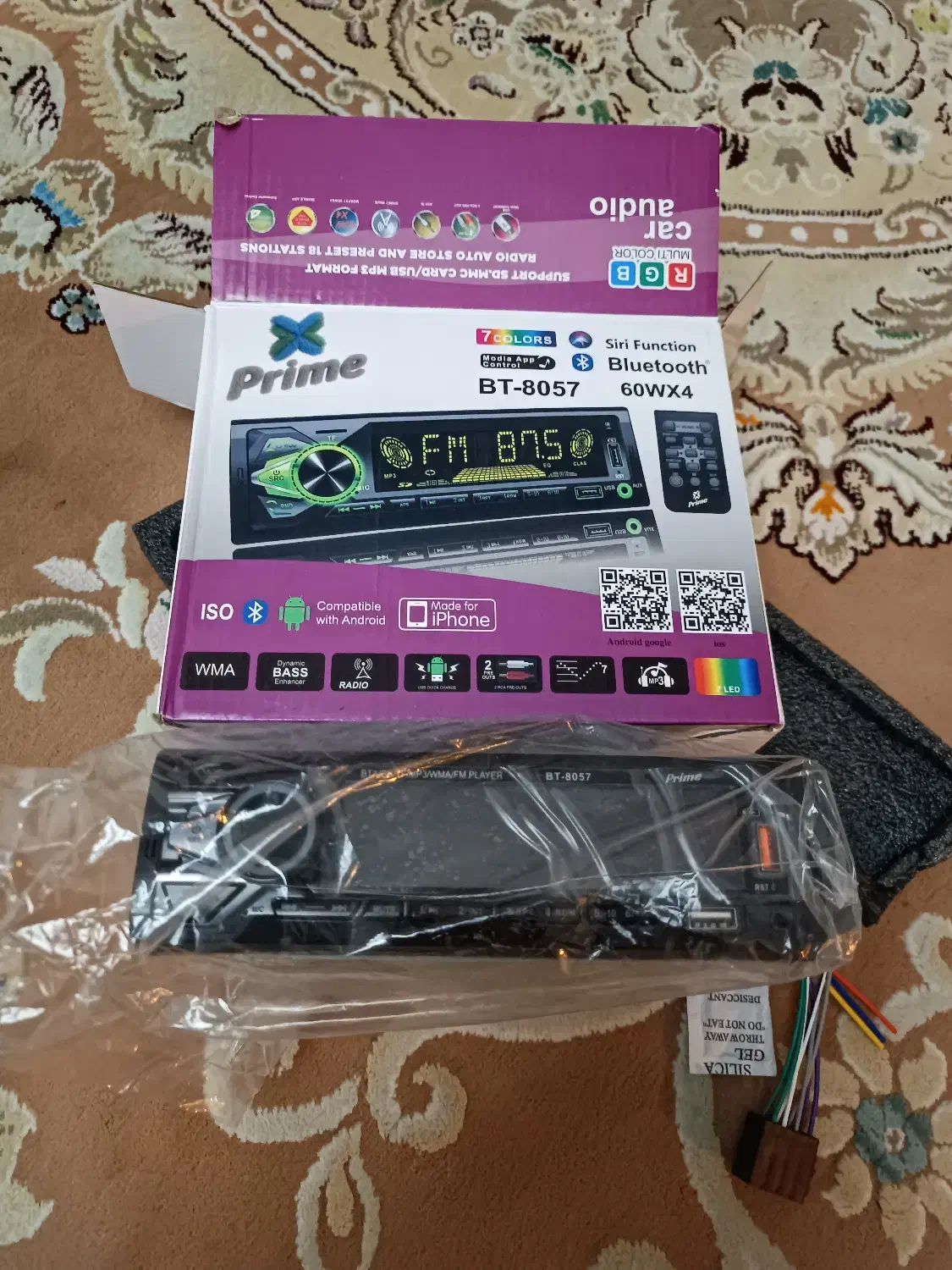 ضبط prime بلوتوث دار|قطعات یدکی و لوازم جانبی|مشگین شهر, |دیوار