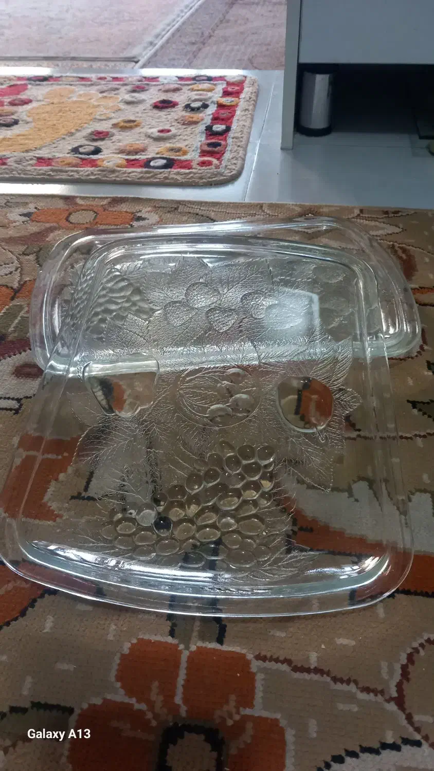 بشقاب چینی گل سرخ نو|ظروف سرو و پذیرایی|خوی, |دیوار