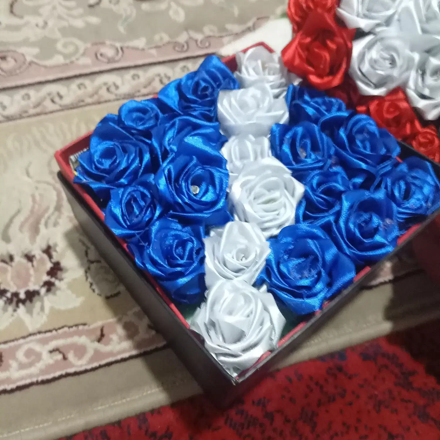 باکس گل روبانی|گل مصنوعی|محمدشهر, ولدآباد بزرگ|دیوار