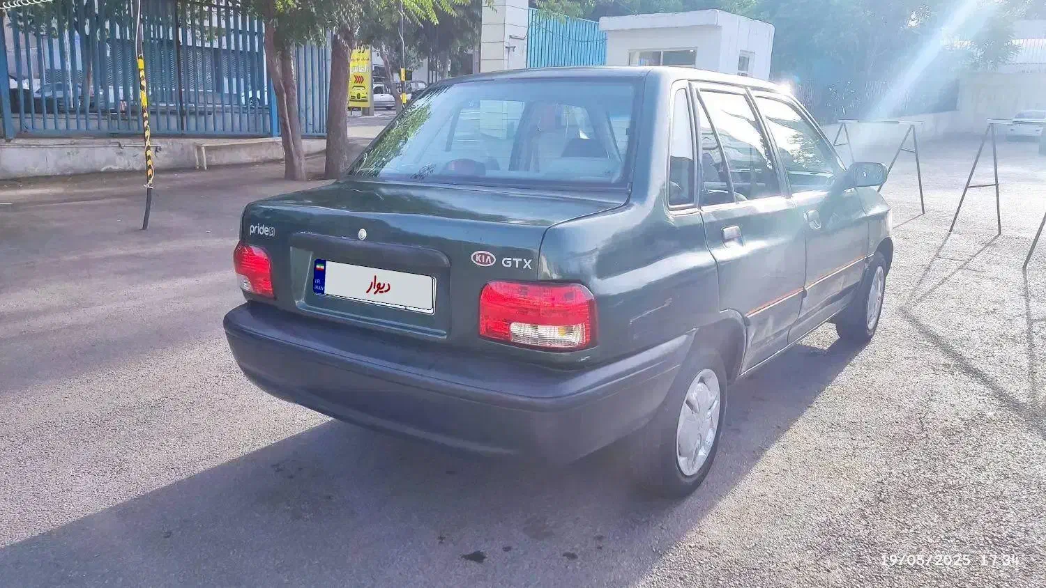 پراید ۱۳۸۱ یشمی|خودرو سواری و وانت|تهران, حشمتیه|دیوار