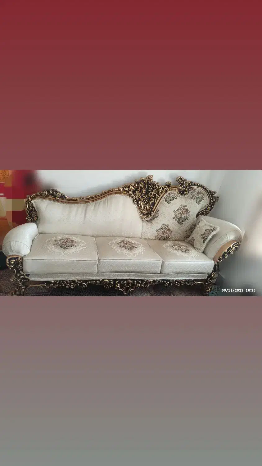 مبل سلطنتی|مبلمان خانگی و میز عسلی|یاسوج, |دیوار