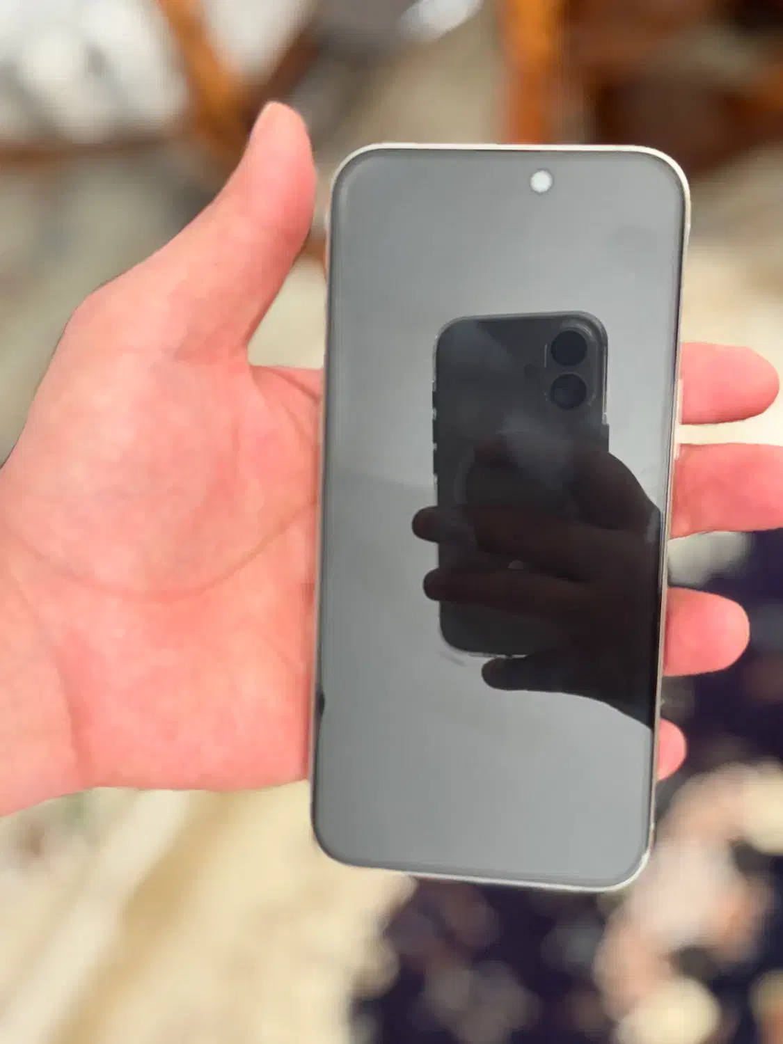 ایفون۱۵پرومکس۲۵۶سفید|موبایل|قرچک, مهدیه|دیوار