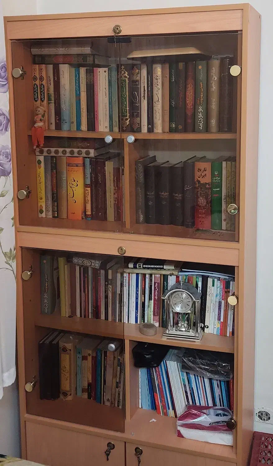 کتابخانه|کتابخانه، شلف، قفسه‌های دیواری|قزوین, |دیوار