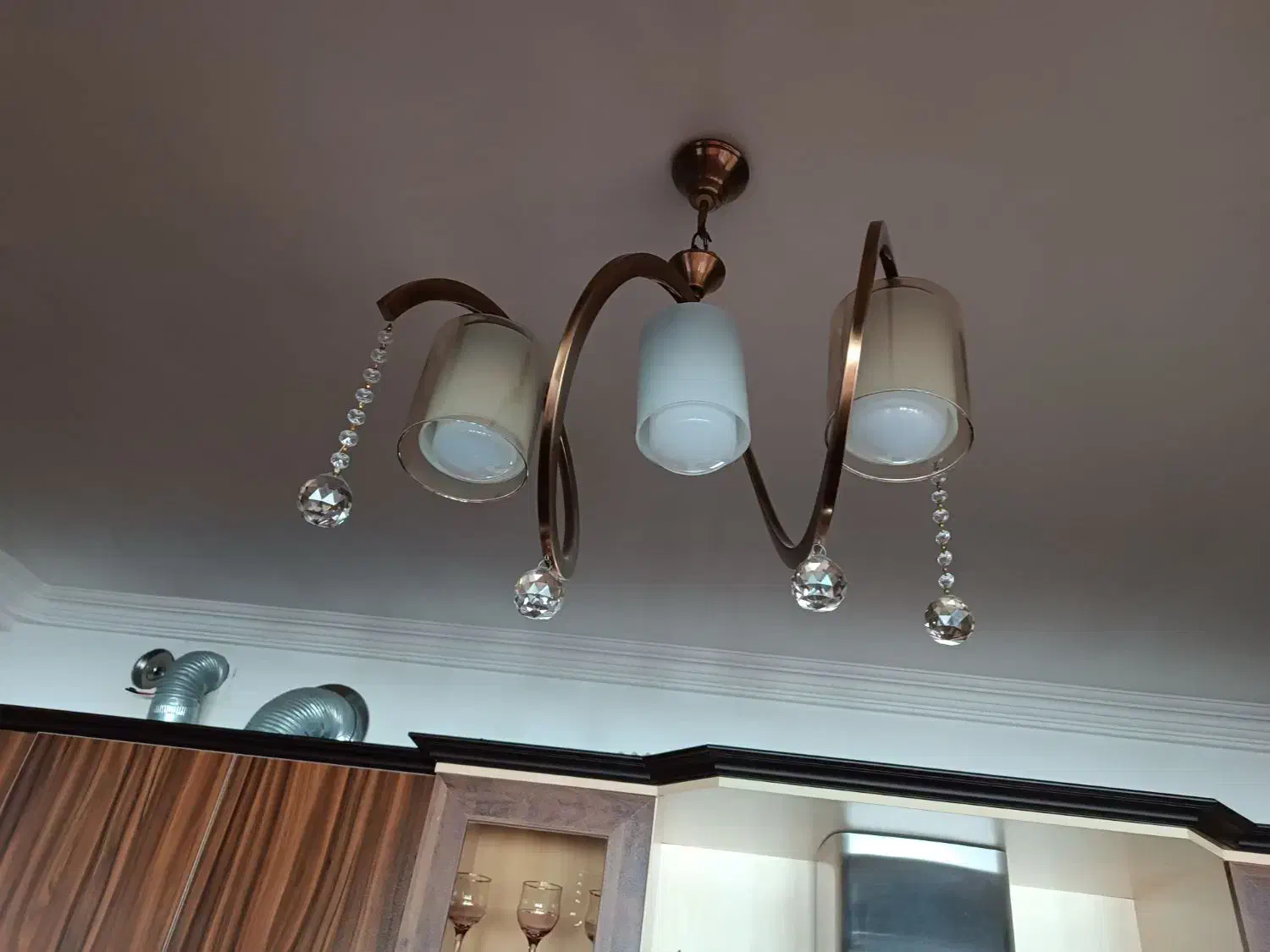 لوستر آشپزخانه|لوستر و چراغ آویز|اهر, |دیوار