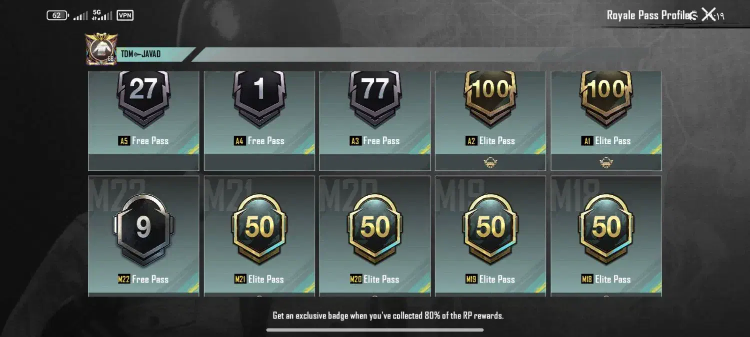 اکانت پابجی|کنسول، بازی ویدئویی و آنلاین|شیراز, میانرود|دیوار