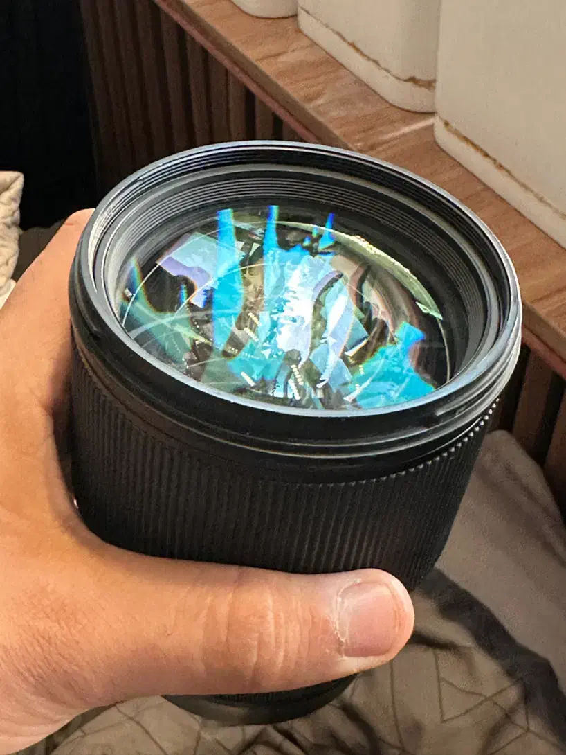 لنز ۸۵ سیگما در حد بسیار تمیز کنون|دوربین عکاسی و فیلمبرداری|شیراز, معالیآباد|دیوار