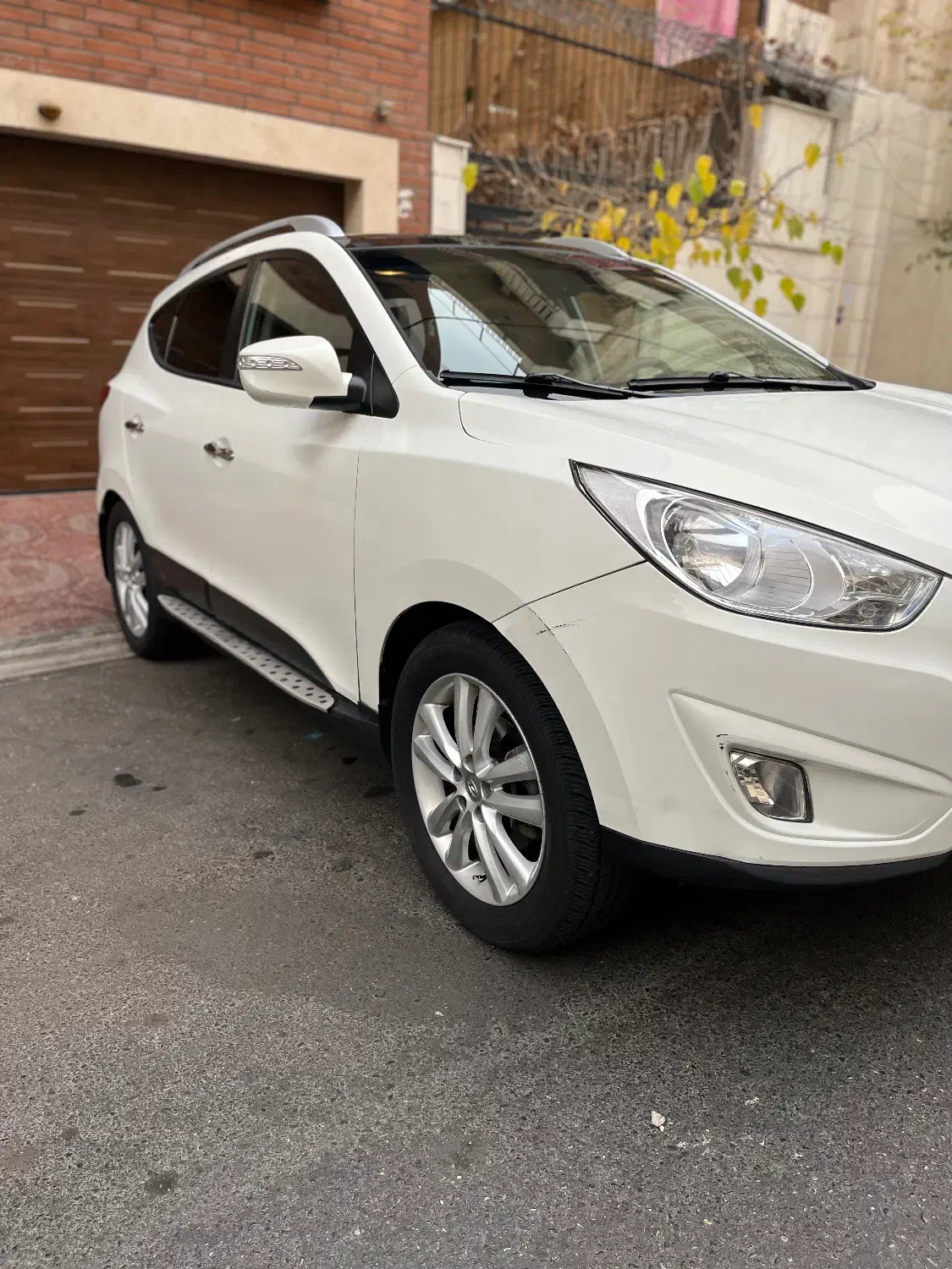 توسان ۲۰۱۳ سفید فول کامل. فنی بدون خرج|خودرو سواری و وانت|تهران, جمالزاده|دیوار