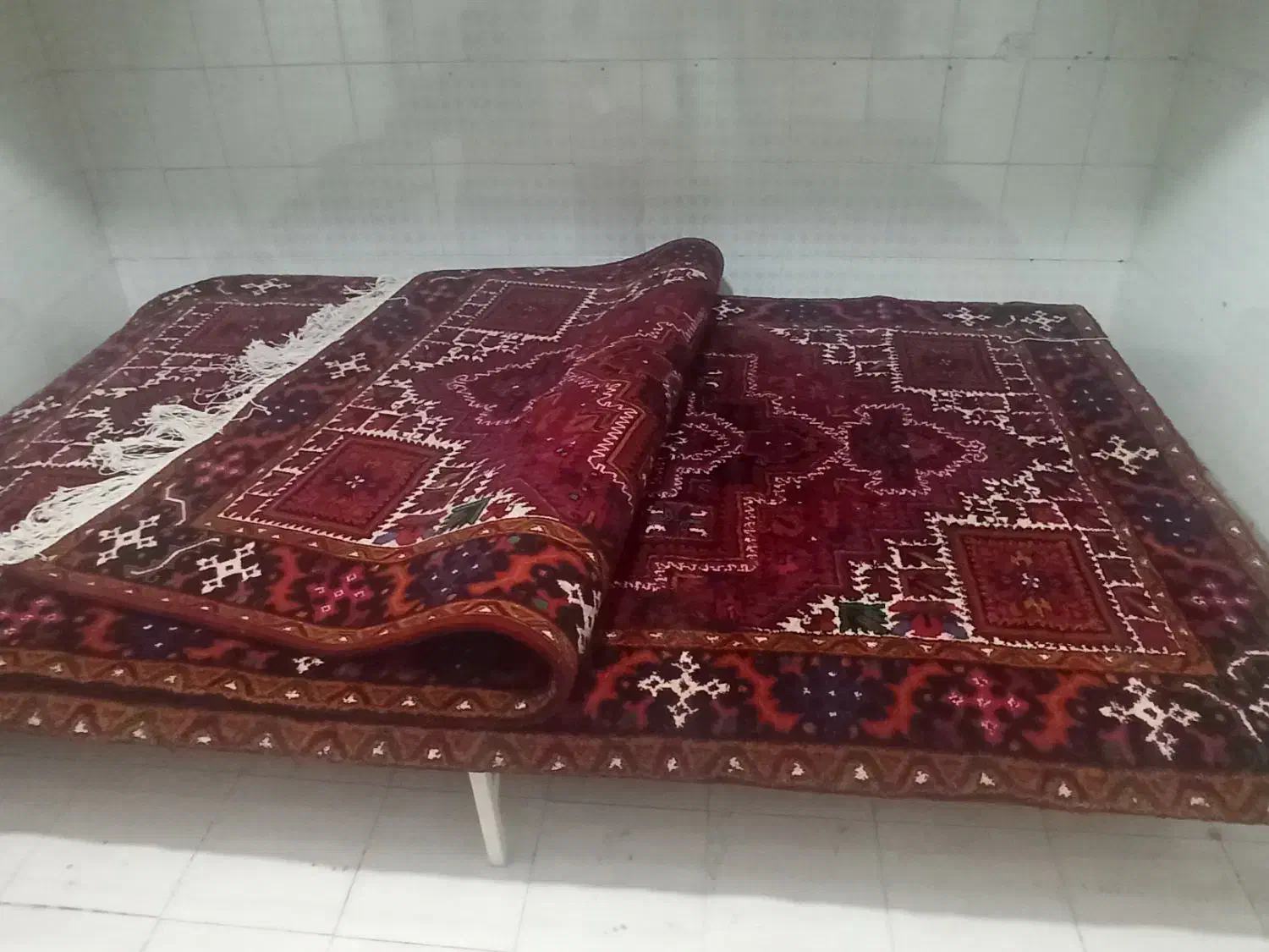 فرش دستباف چشمه وزان|فرش|اهر, |دیوار